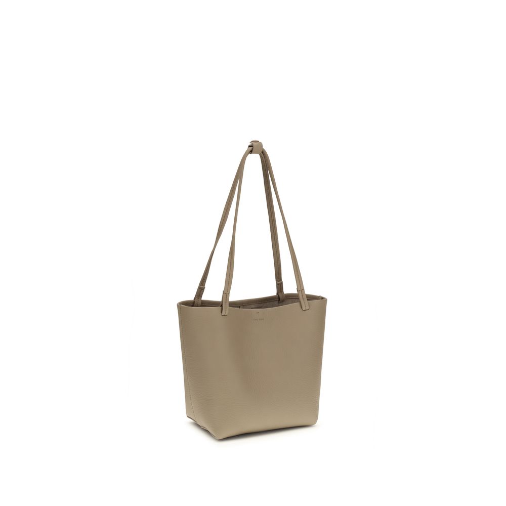 Beige Calf Leather Bos Taurus Handbag