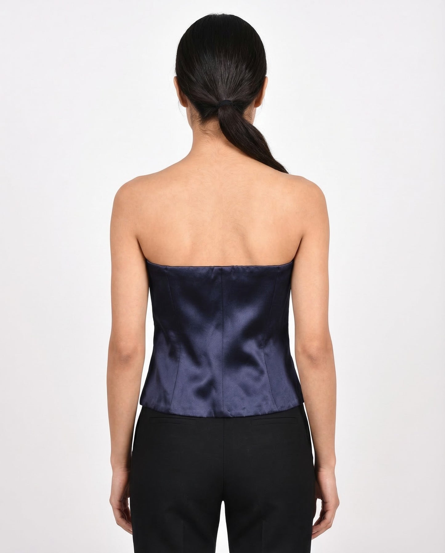 Blue Acetate Bodysuit