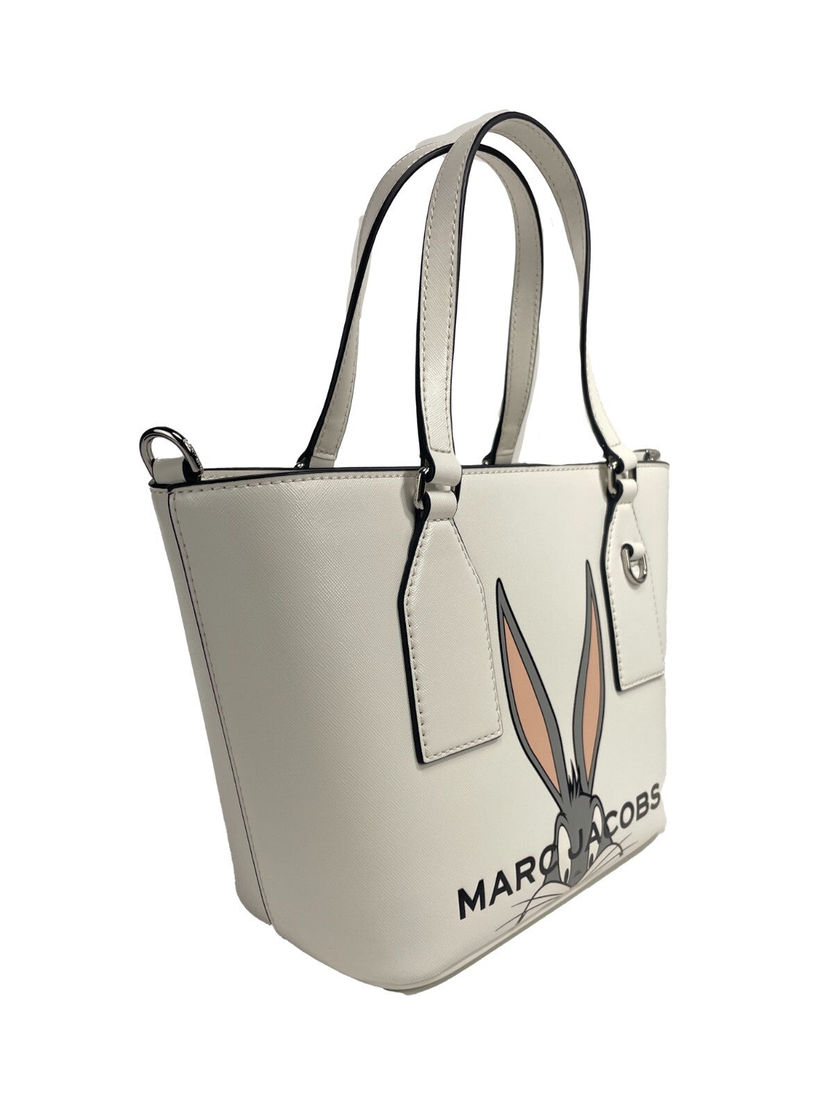 Marc Jacobs X Looney Tunes Bugs Bunny Small Leather Satchel Crossbody Bag