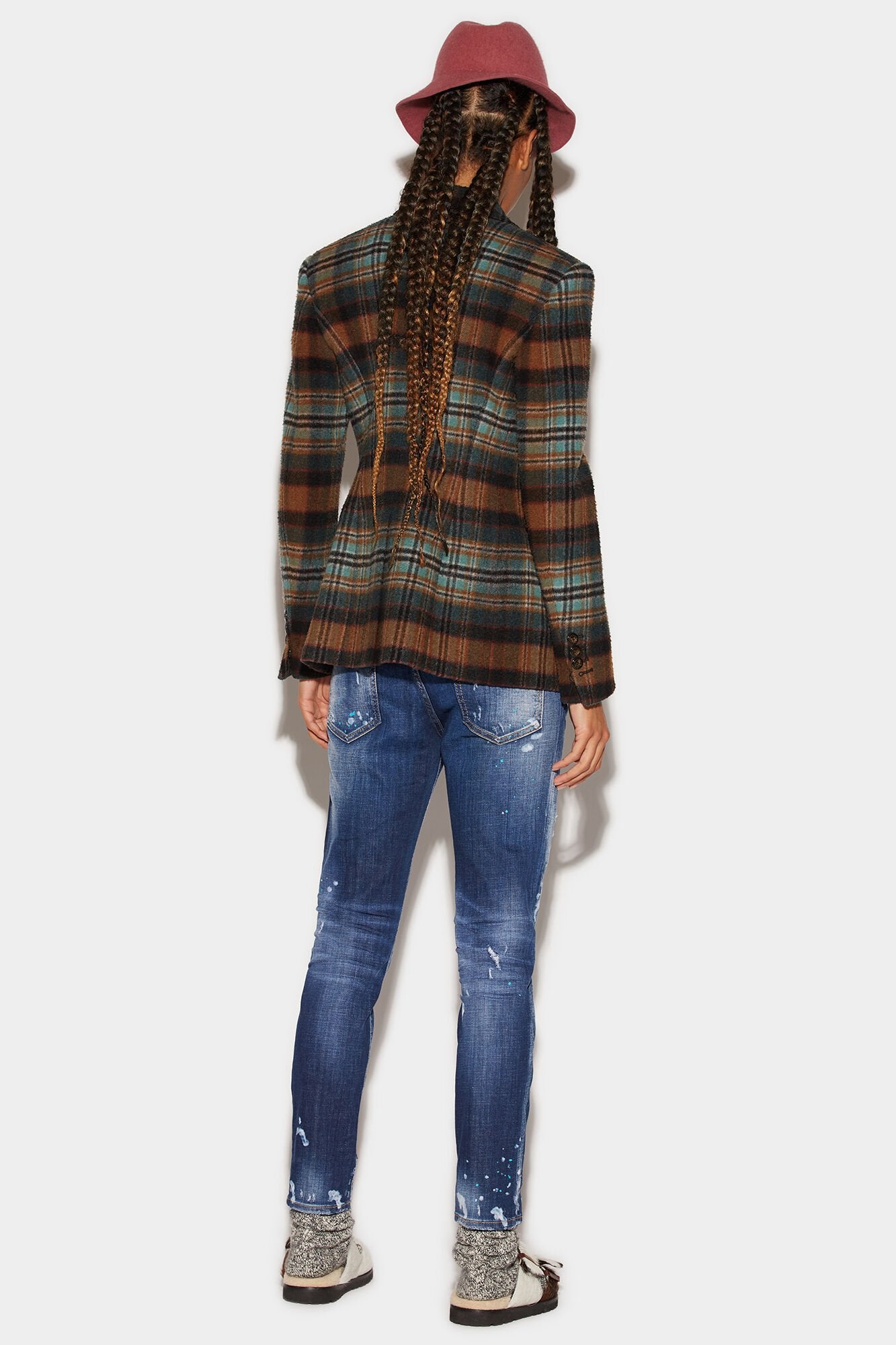Blue Fibres Skinny Jeans