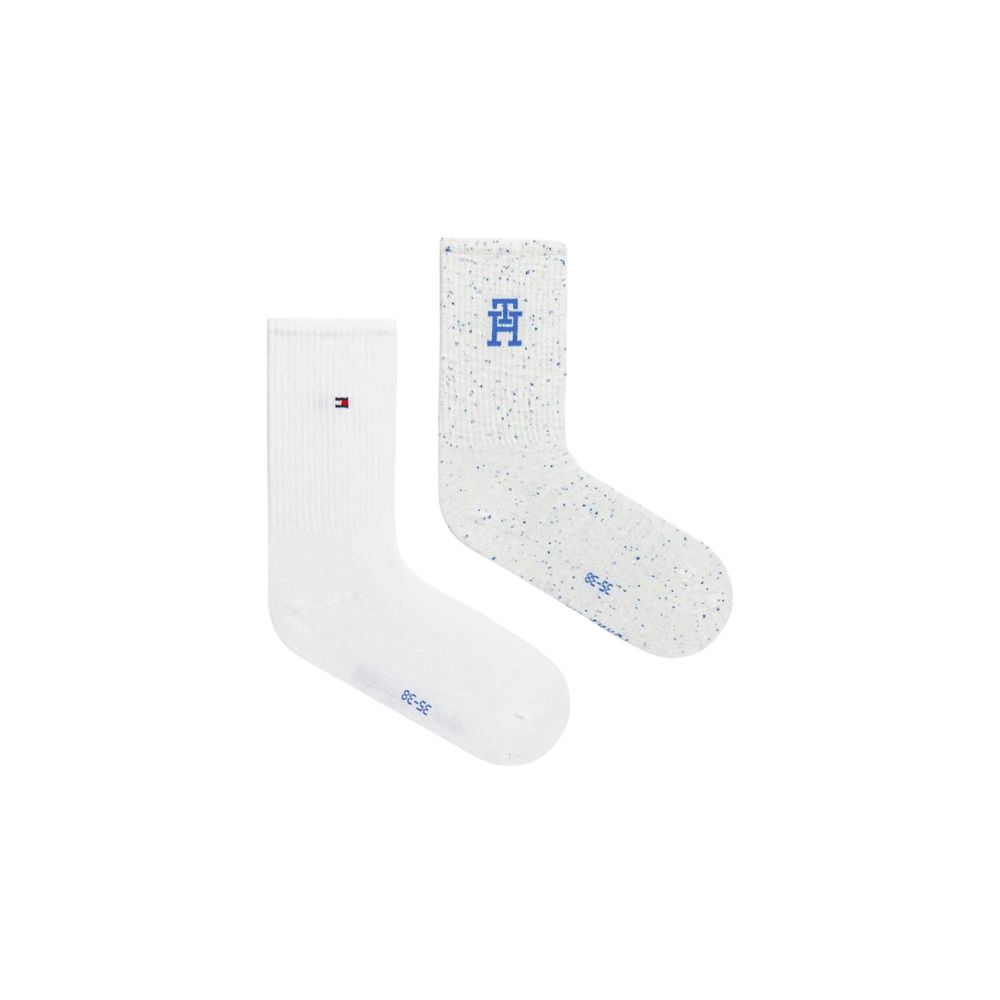Blue Viscose Socks