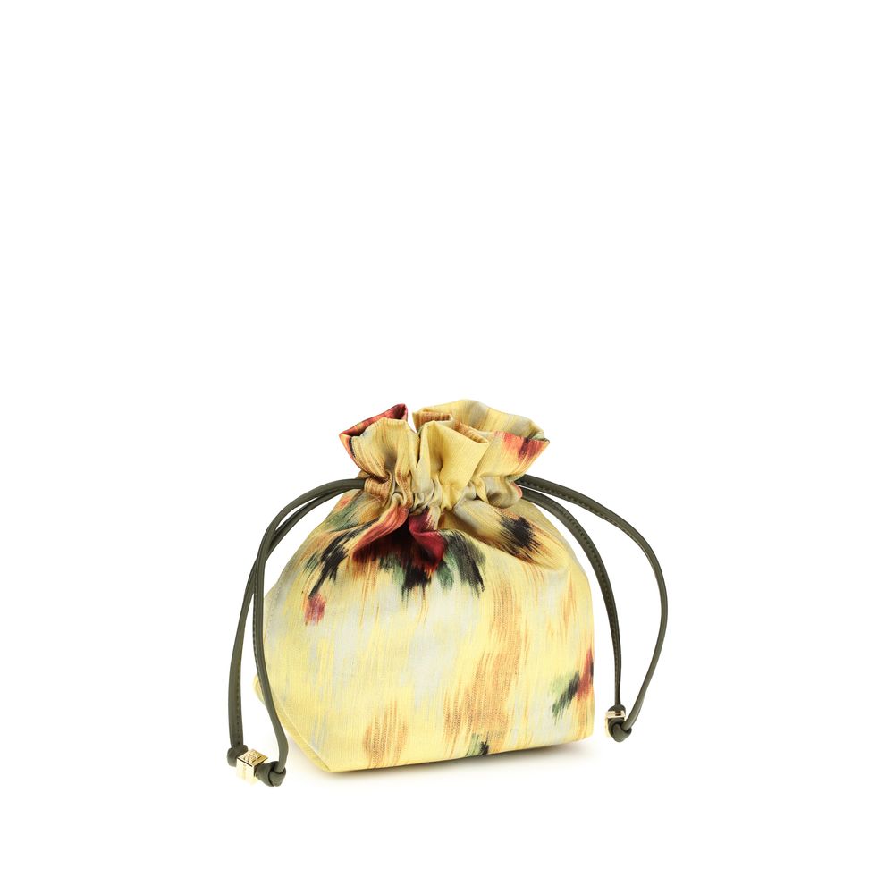 Bicolor Recycled Cotton Wallet