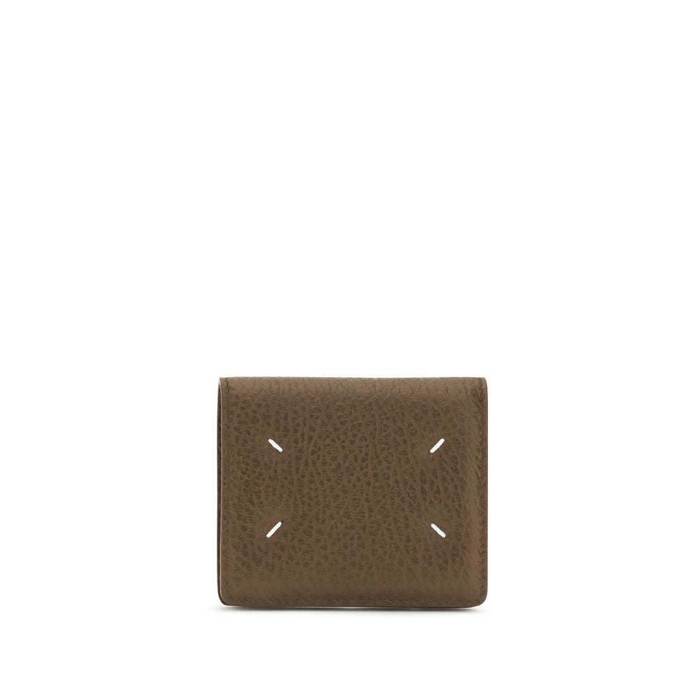 Gray Calf Leather Bos Taurus Wallet