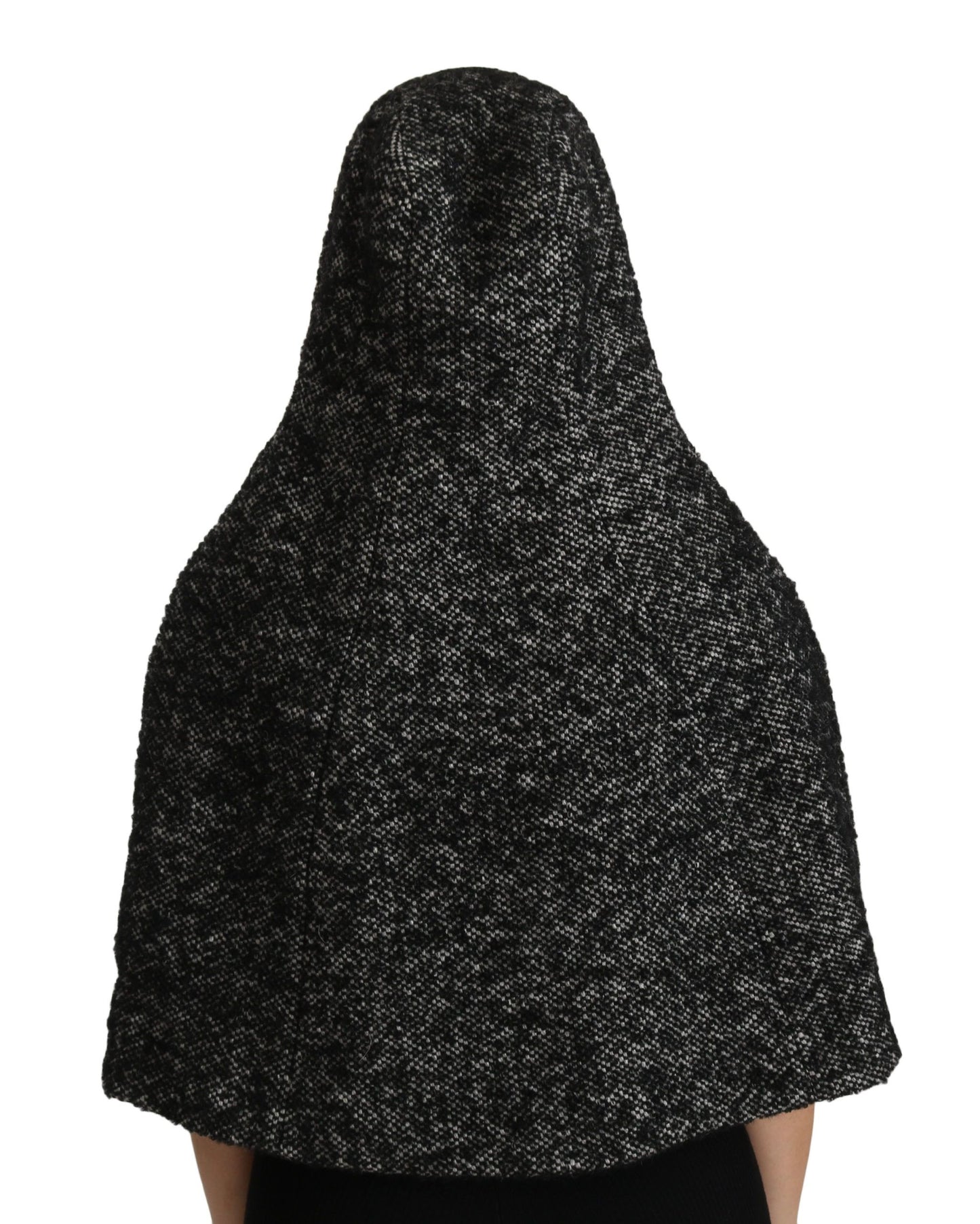 Gray Tweet Wool Kaftan Jacket Coat Top
