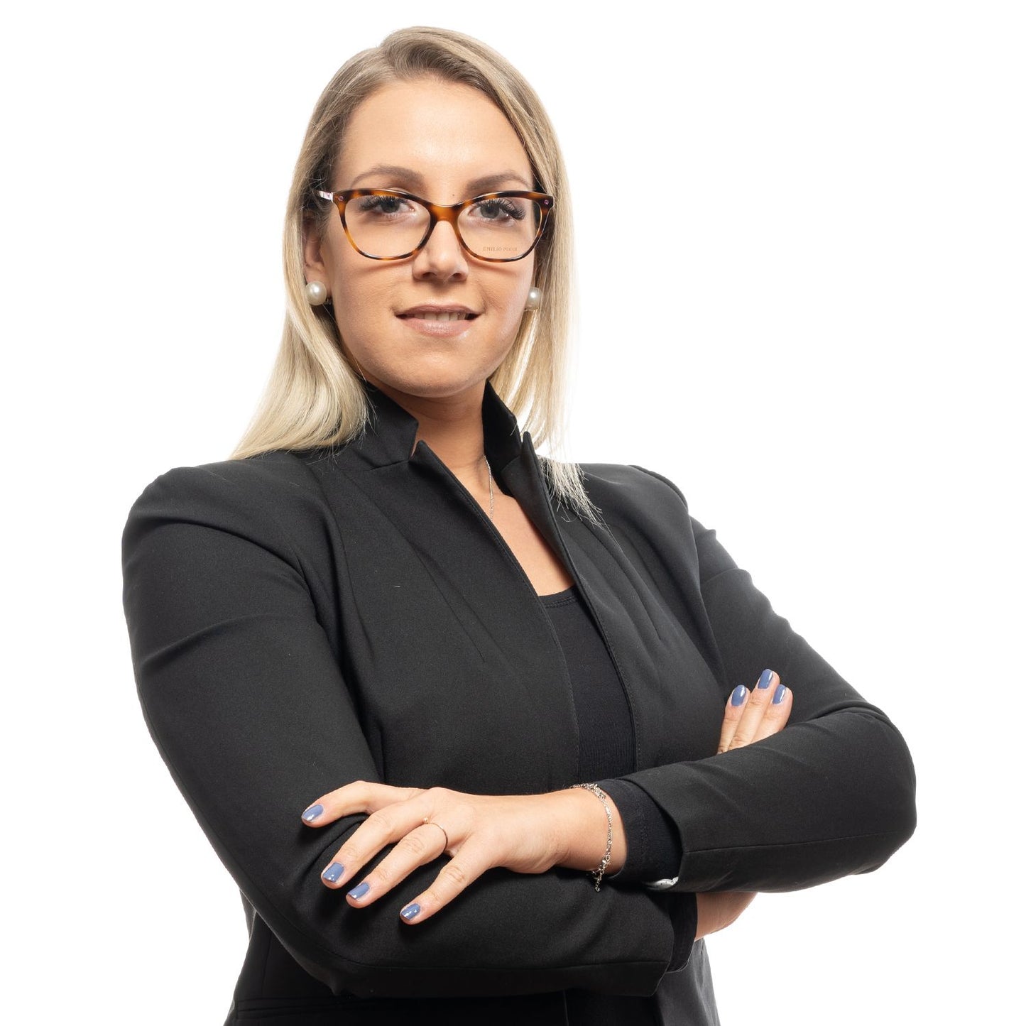 Brown Plastic Glasses (Frames)