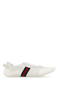 Sneakers basse in pelle bianca