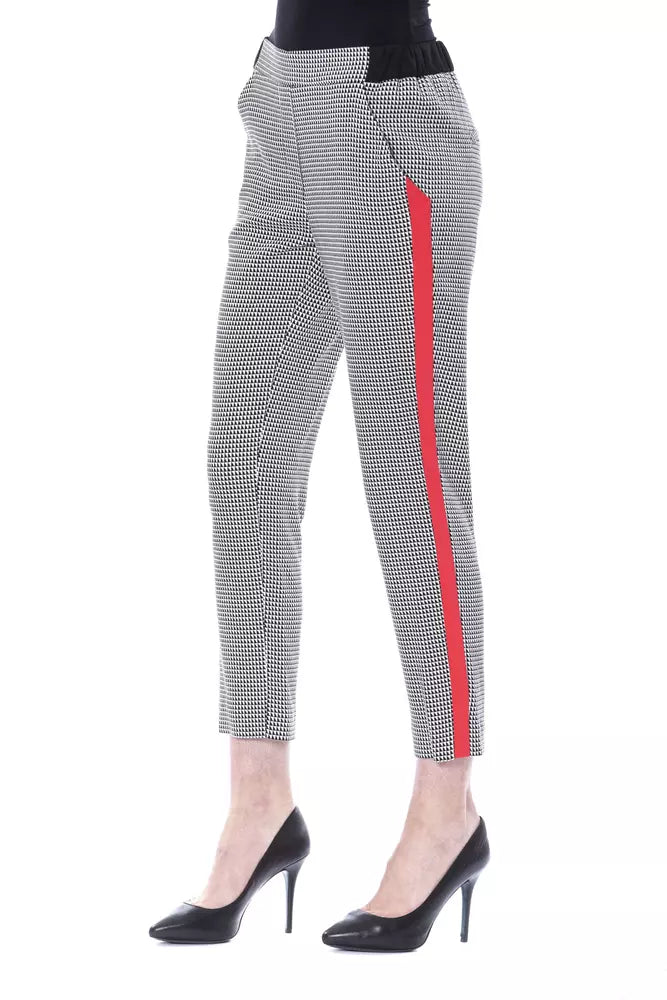Black Viscose Women Pant
