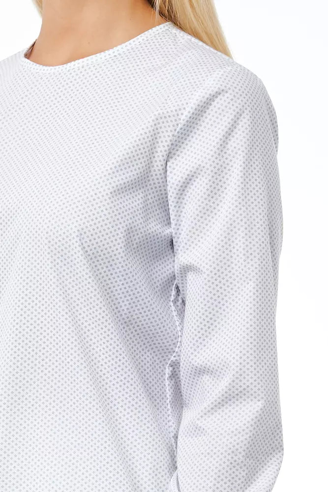 White Cotton Women's Shirt