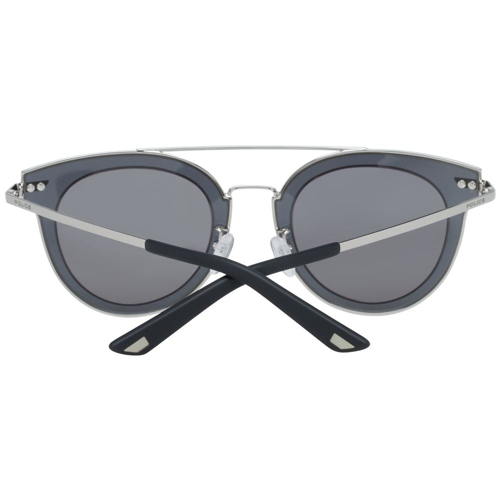Silver Metal & Plastic Sunglasses