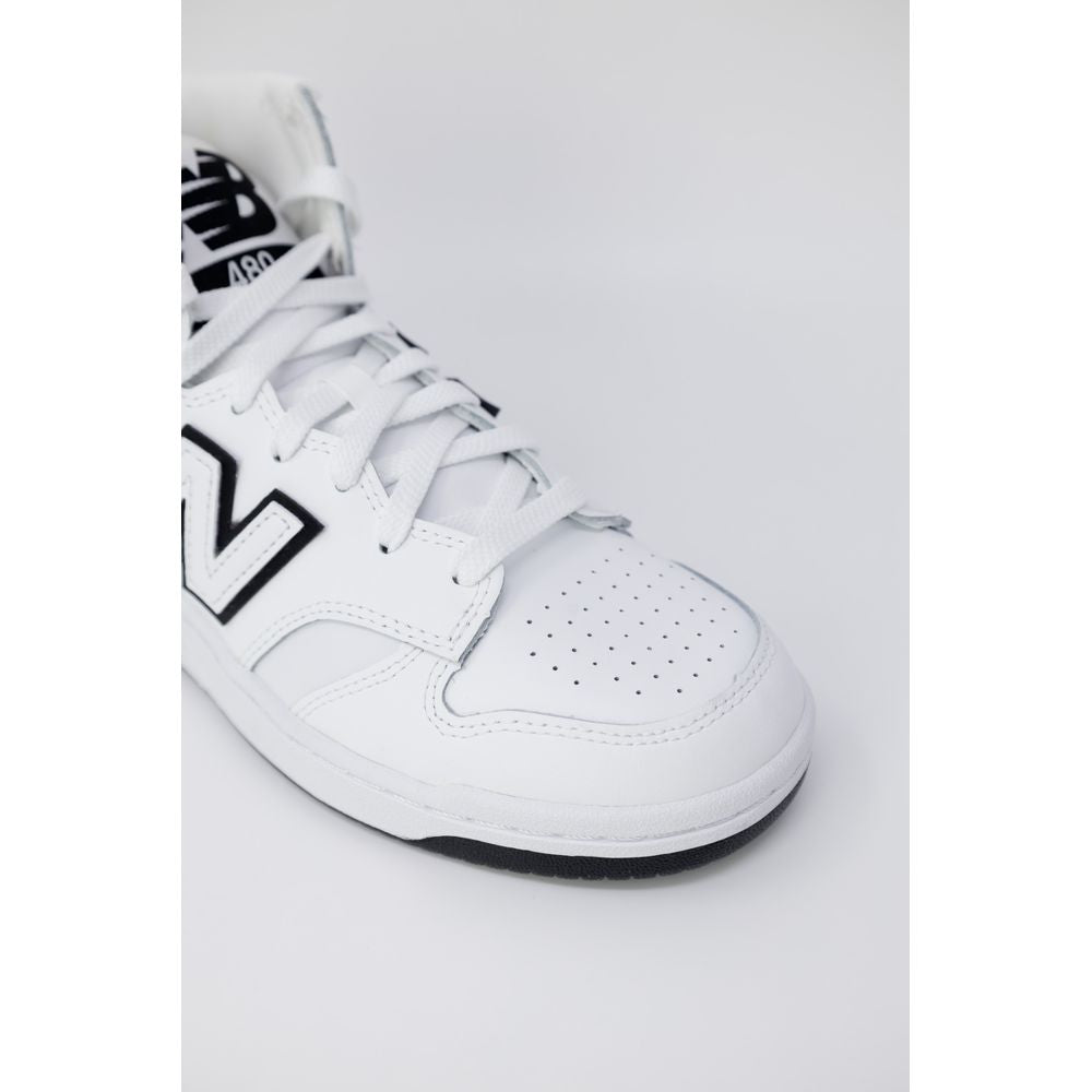 Black Leather Athletic Sneakers