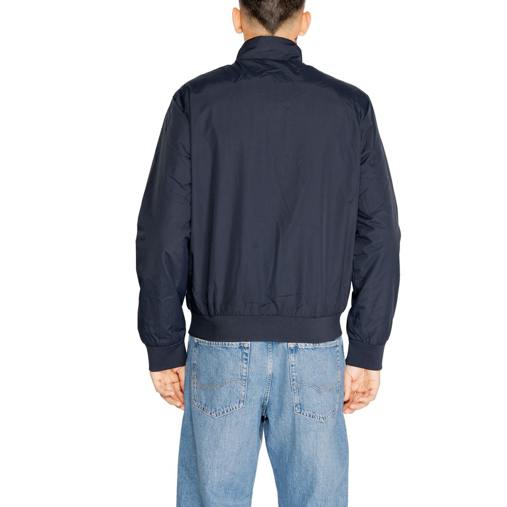 Blue Polyamide Jackets And Coat