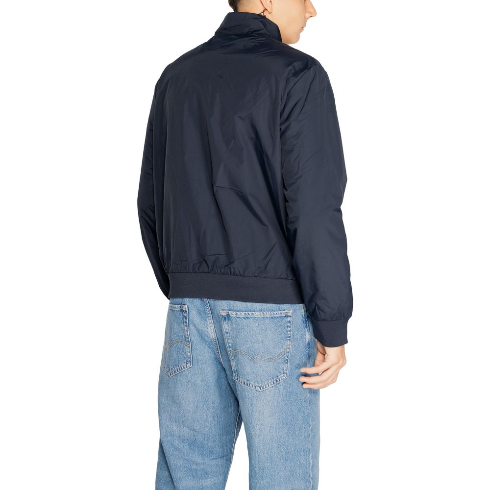 Blue Polyamide Jackets And Coat