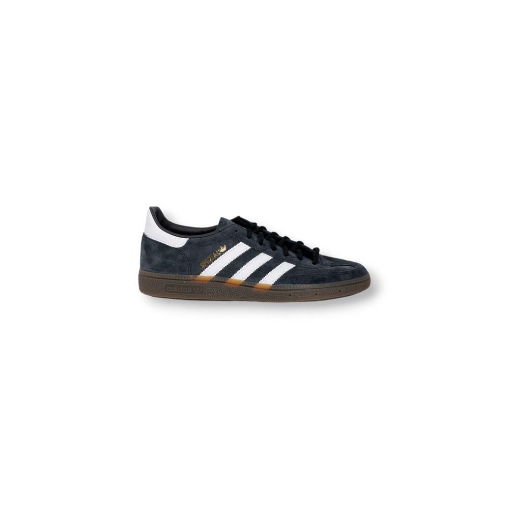 Black Suede Leather Low Top Sneakers