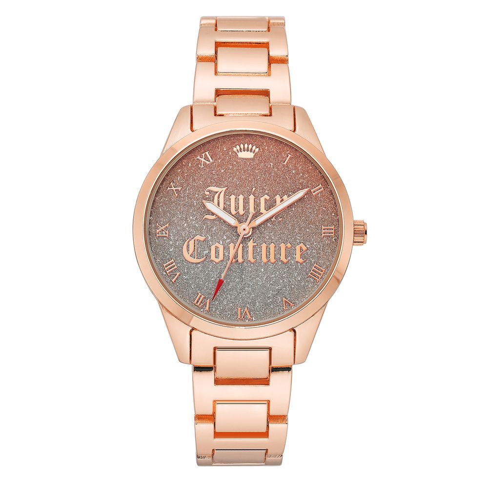 Multicolor Metal Dress Watch