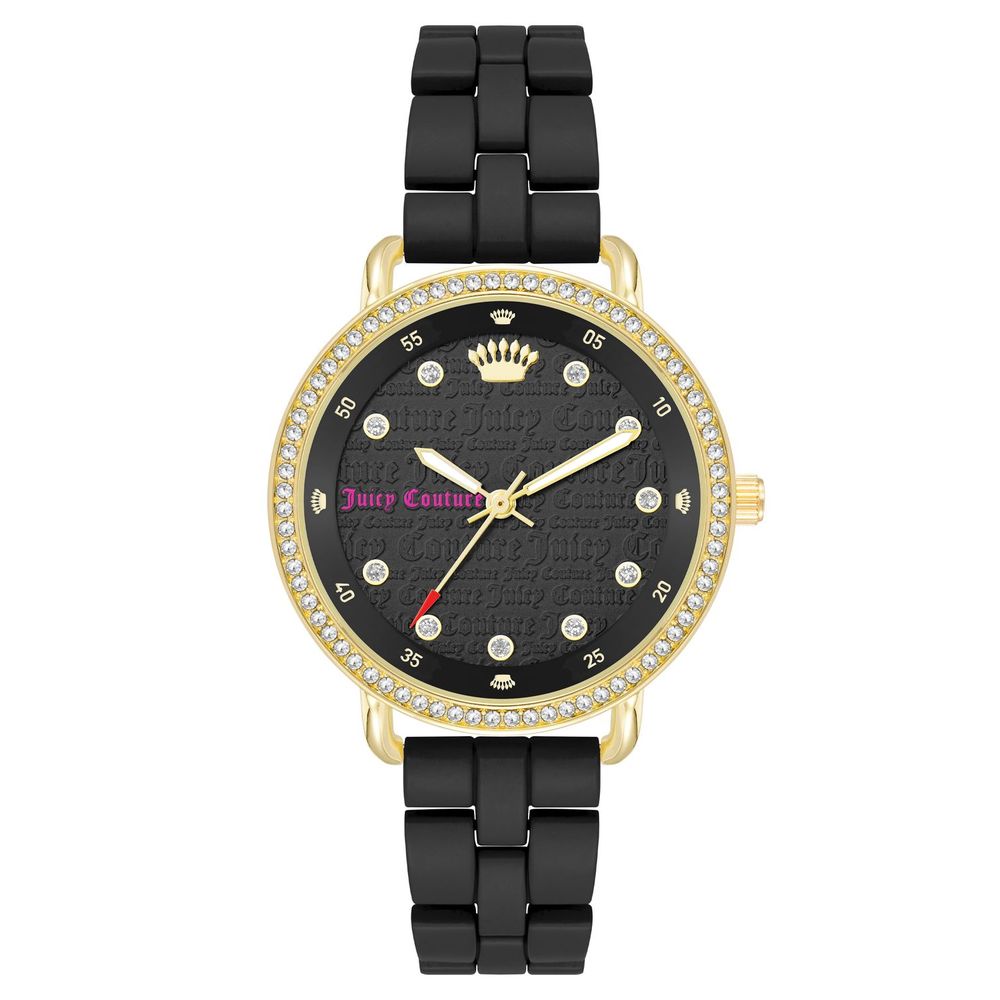 Black Metal Dress Watch