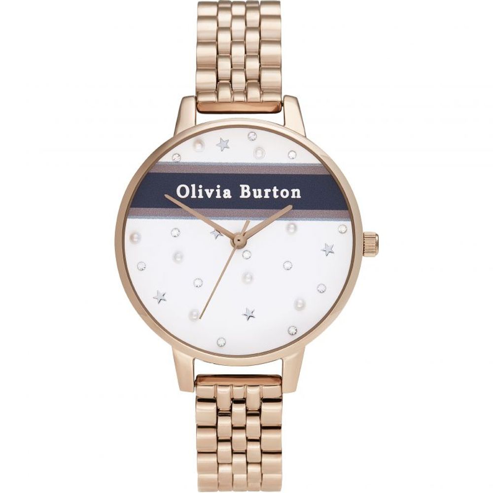 Multicolor Stainless Steel Dress Watch