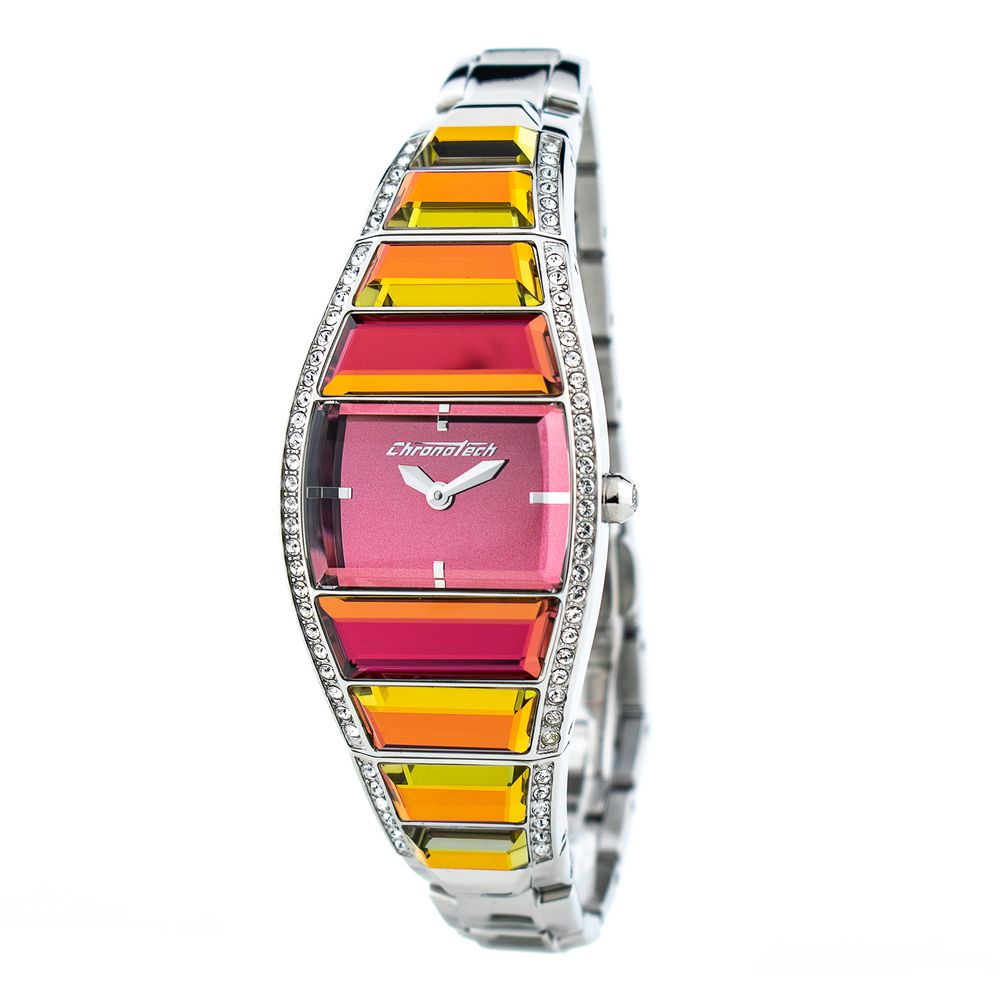Silver Stainless Steel Dress Watch