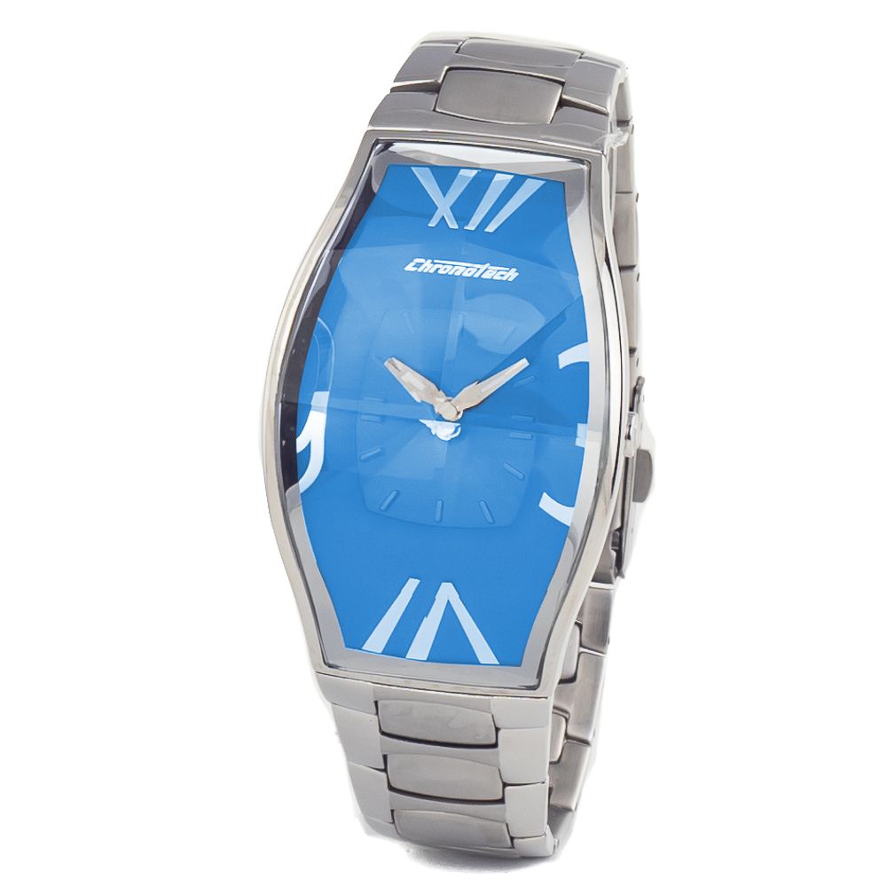 Silver Stainless Steel Bracelet Watch