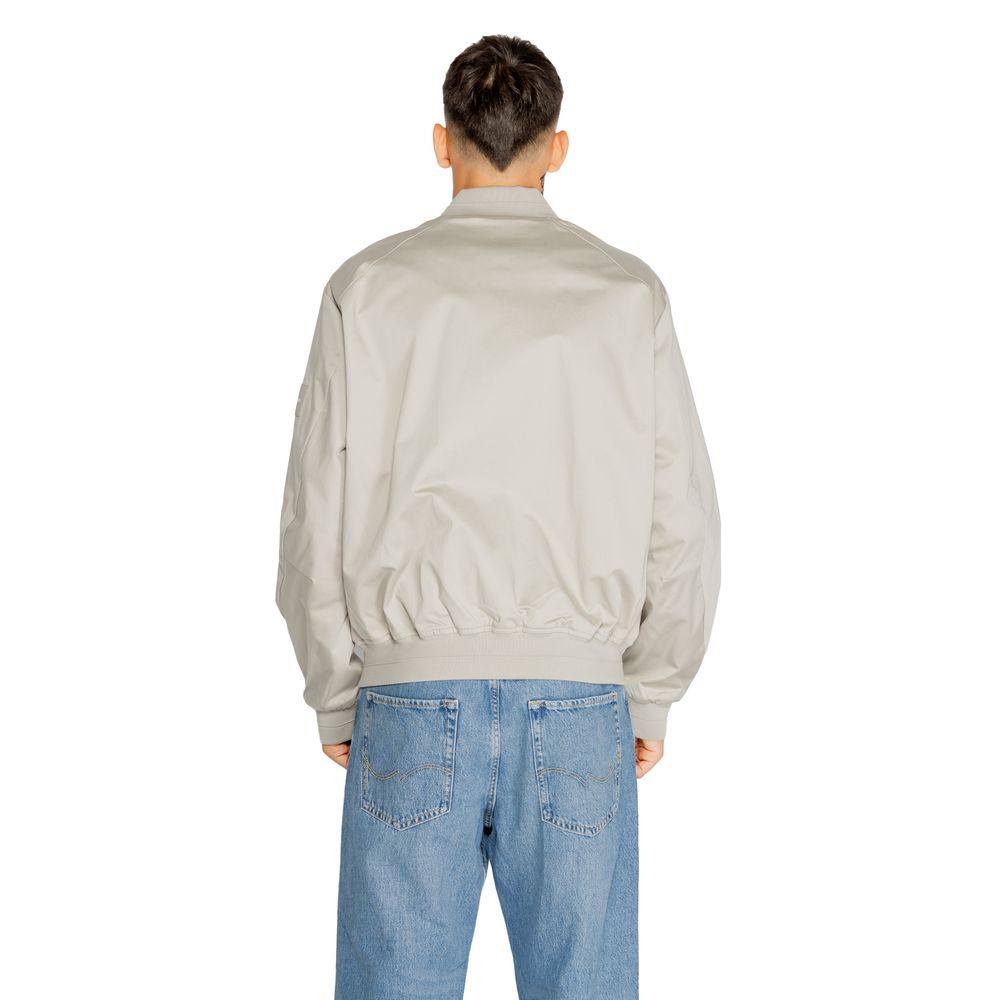 Gray Organic Cotton Bomber