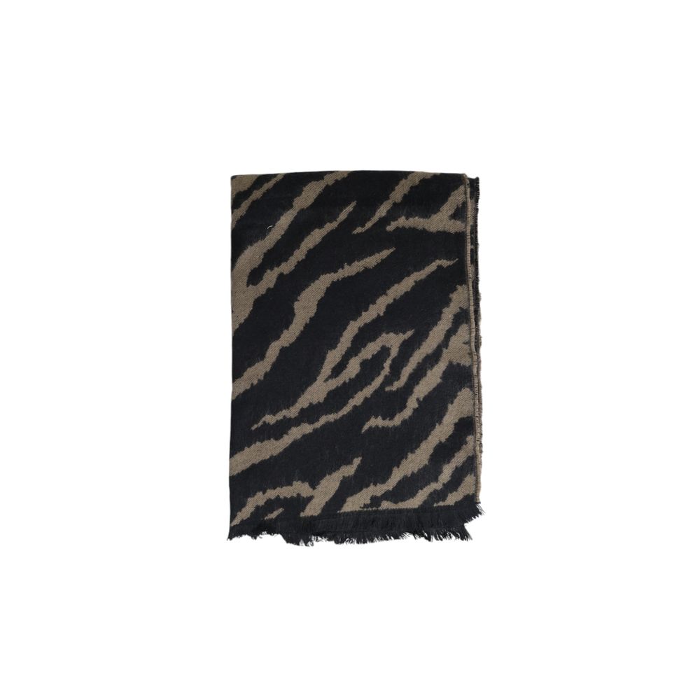 Beige Marabou Scarf