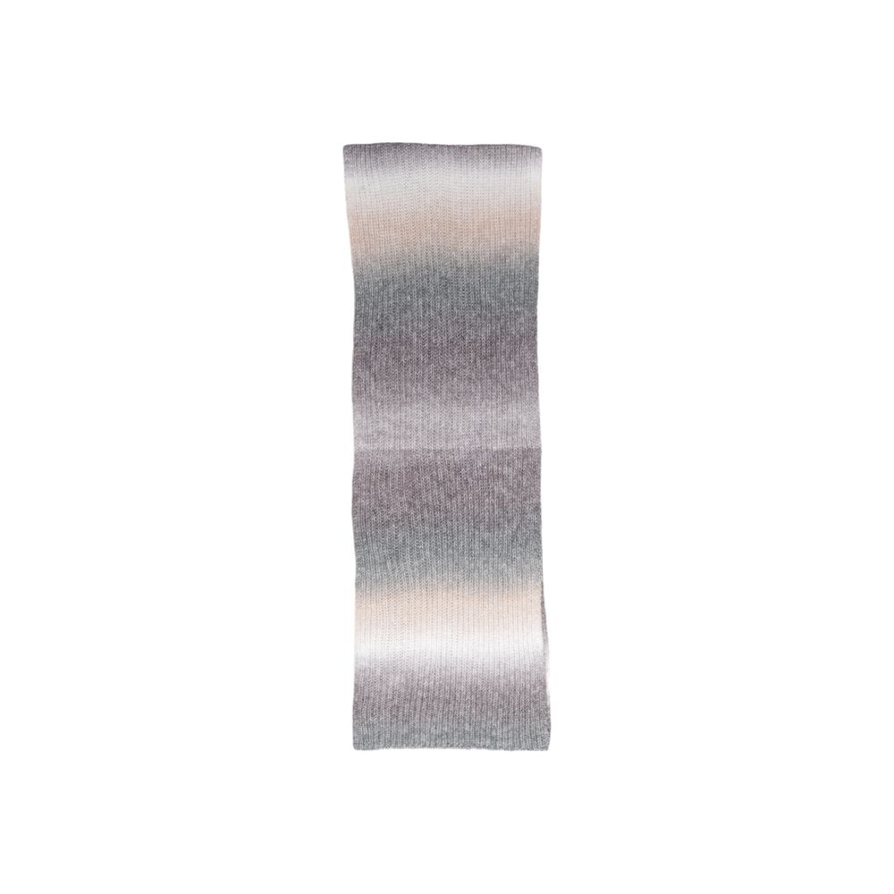Gray Marabou Scarf
