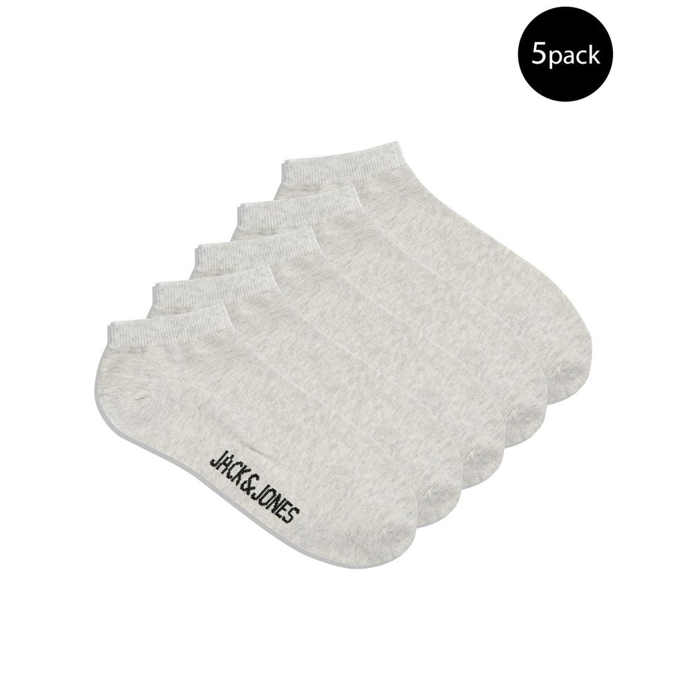 Gray Cotton Socks