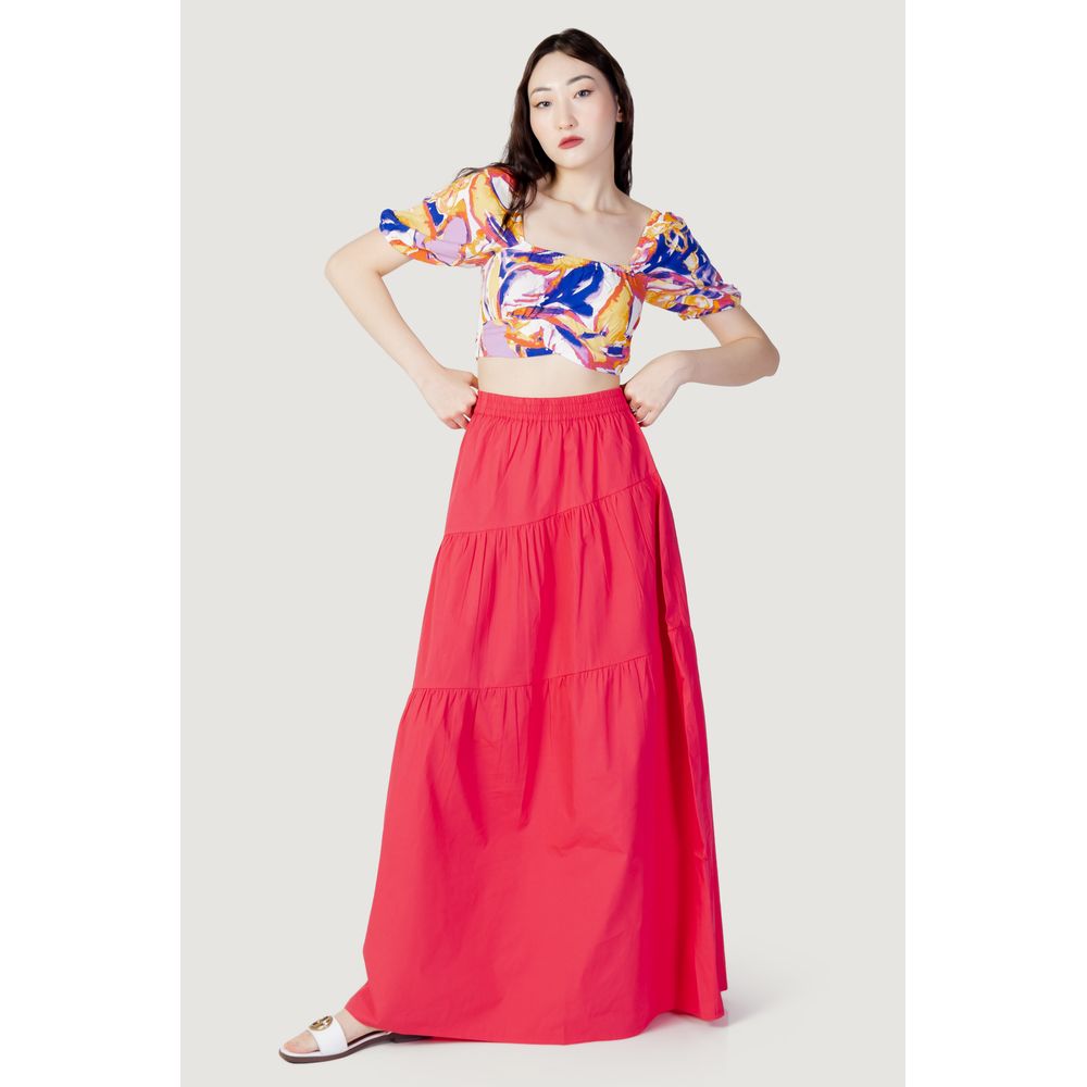 Bicolor Viscose Top