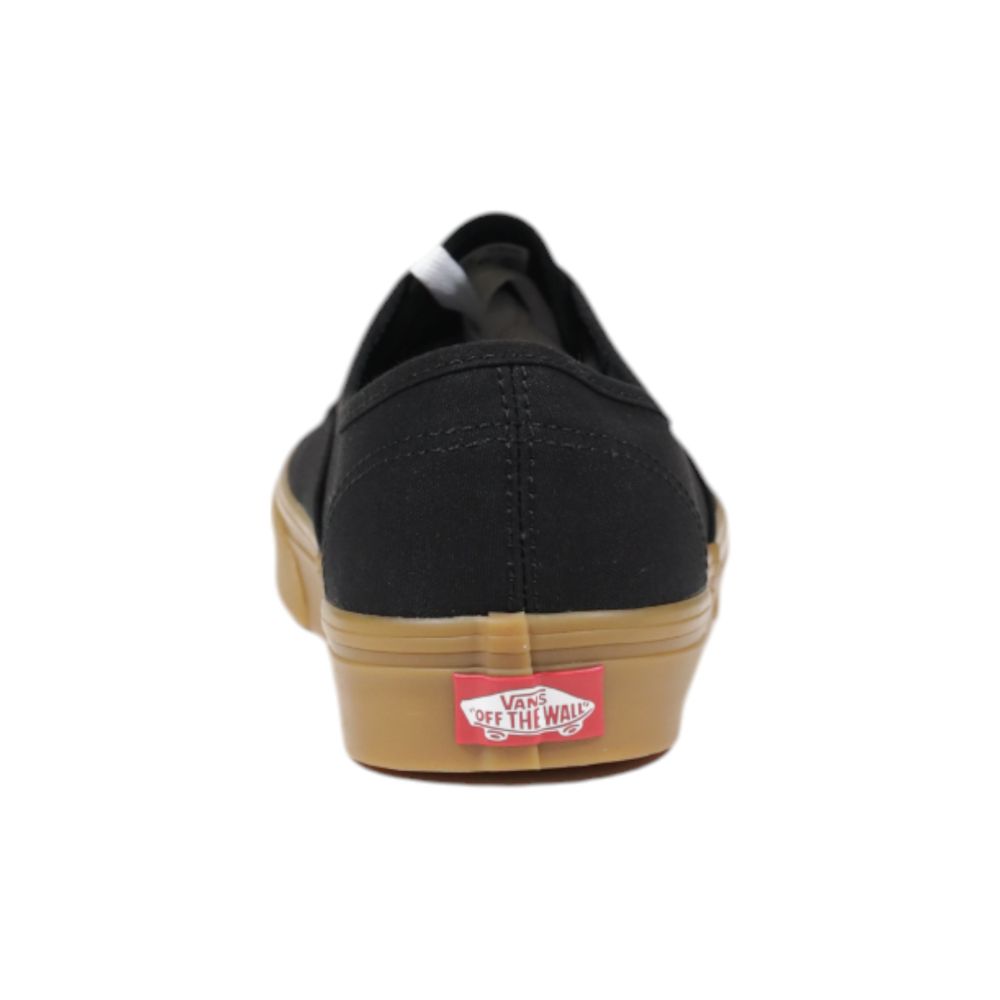 Black Fabric Low Top Sneakers