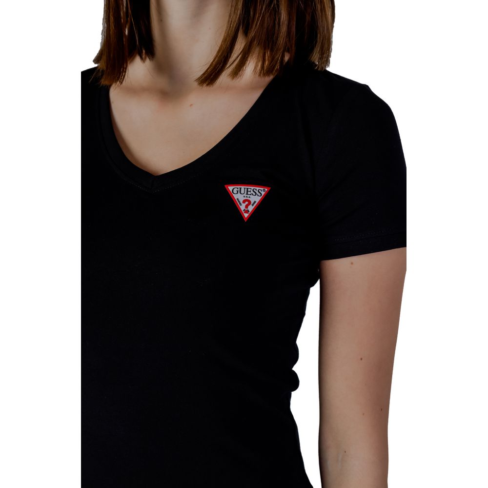 Black Cotton T-Shirt