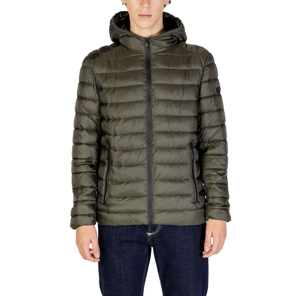 Bicolor Polyamide Coat
