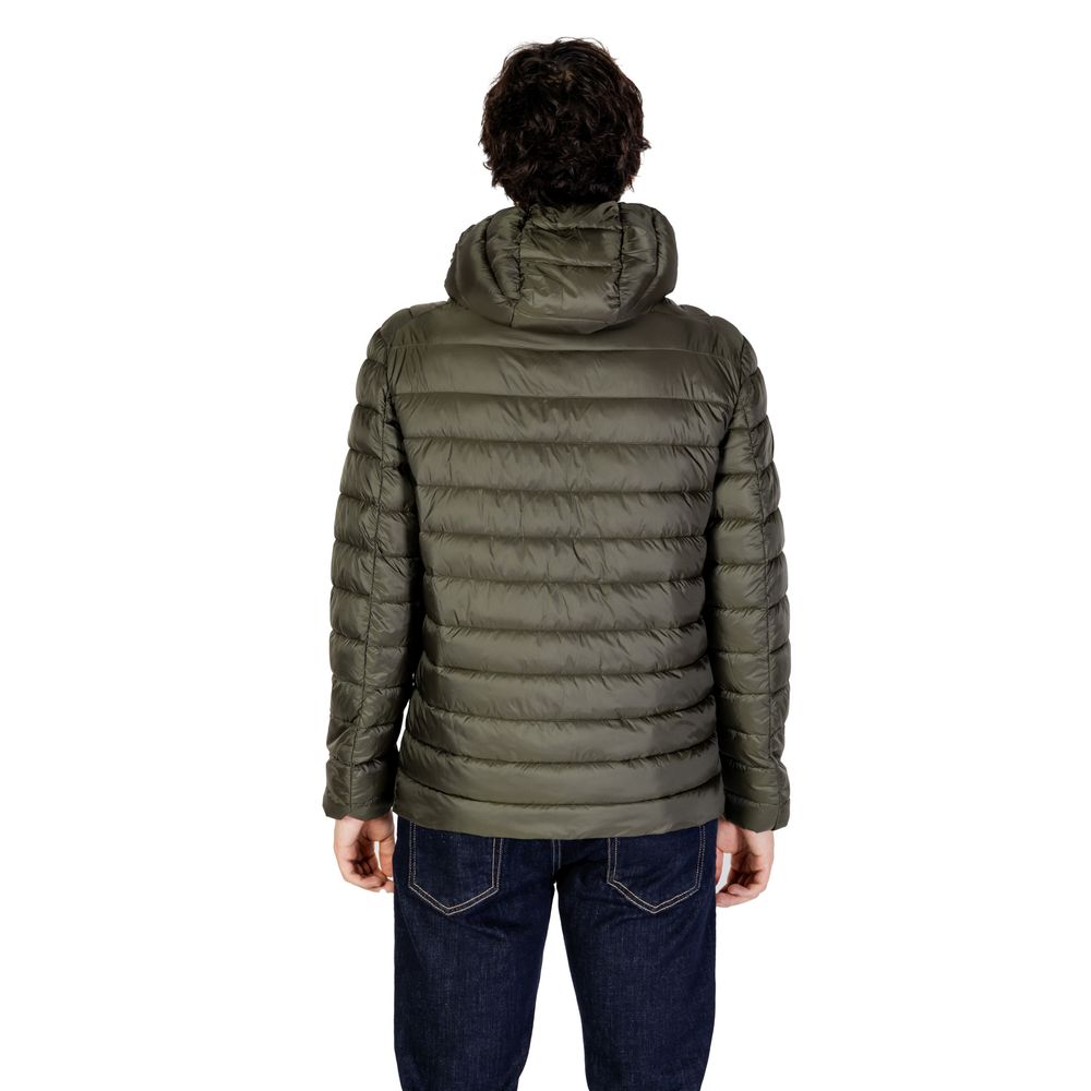Bicolor Polyamide Coat