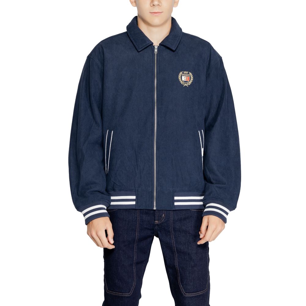 Blue Recycled Polyester Jackets And Coat