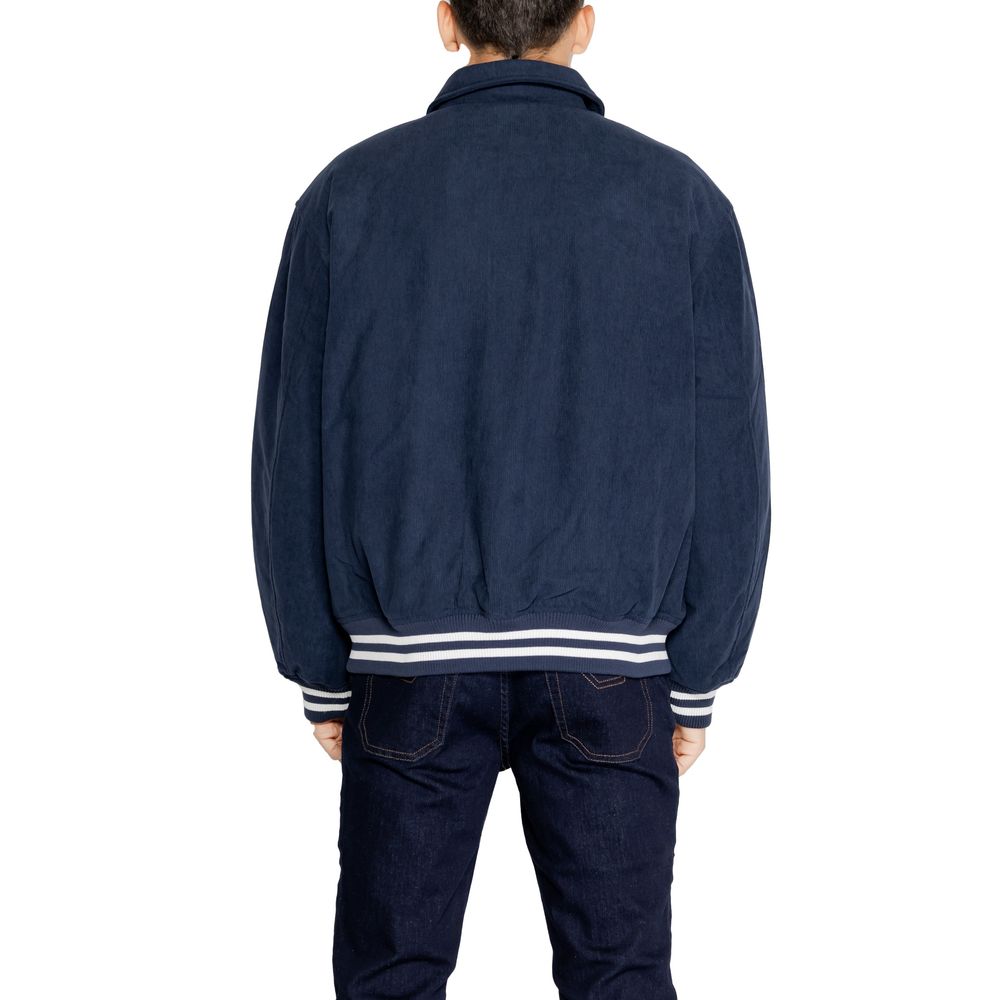 Blue Recycled Polyester Jackets And Coat
