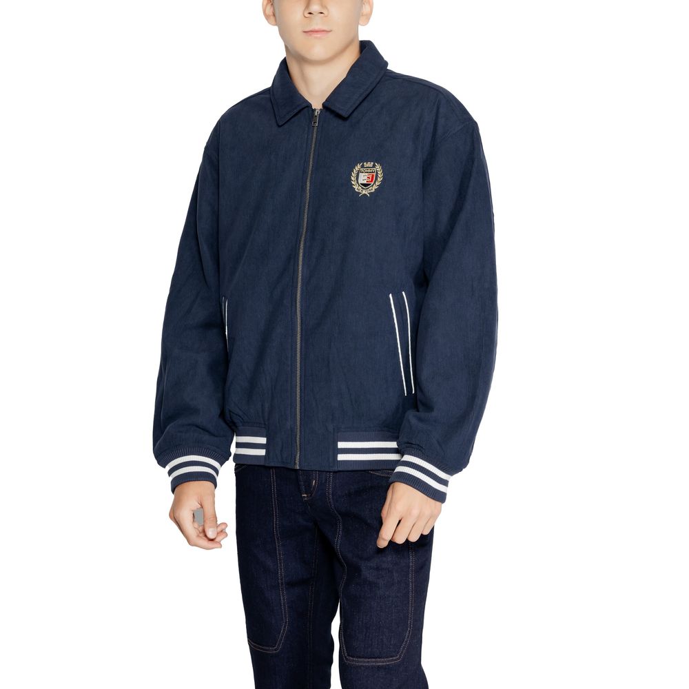 Blue Recycled Polyester Jackets And Coat
