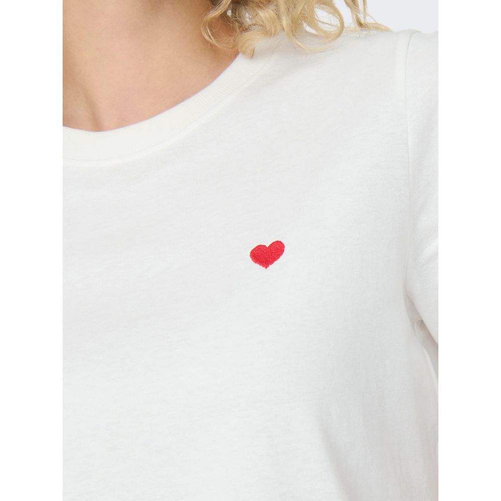White Cotton T-Shirt