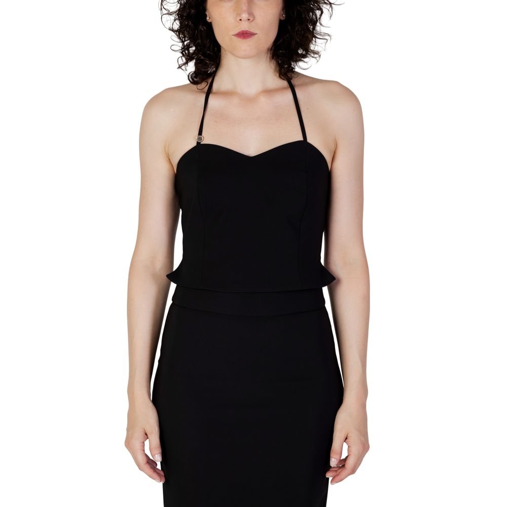 Black Polyester Top