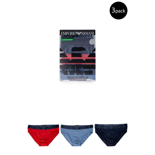 Blue Cotton Briefs