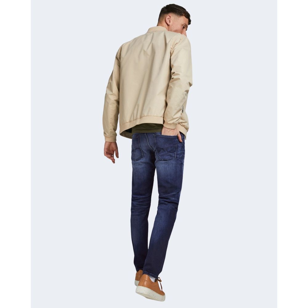 Blue Cotton Relaxed Fit Jeans