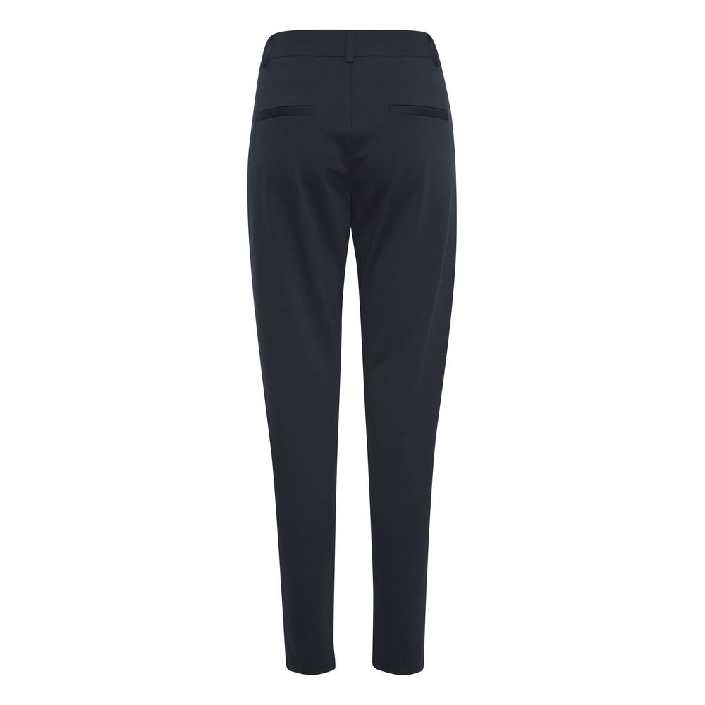 Blue Recycled Polyester Dress Pants
