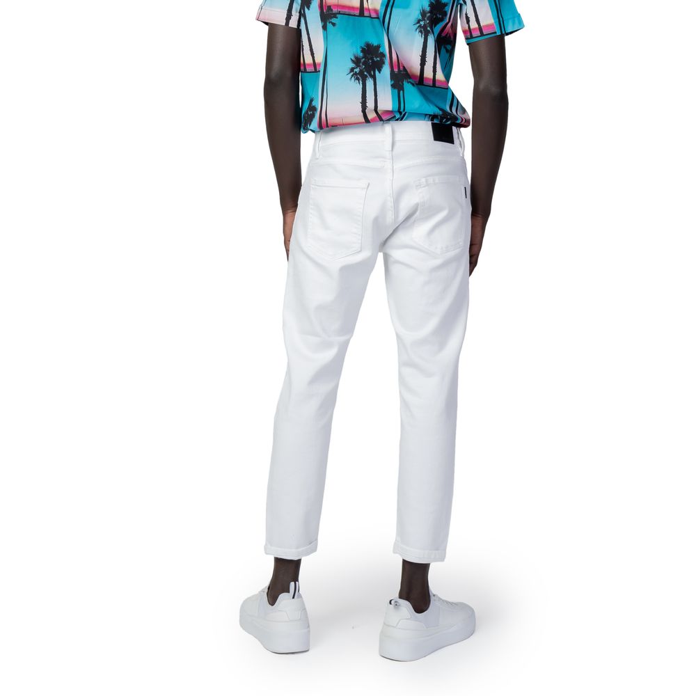 White Cotton Skinny Jeans