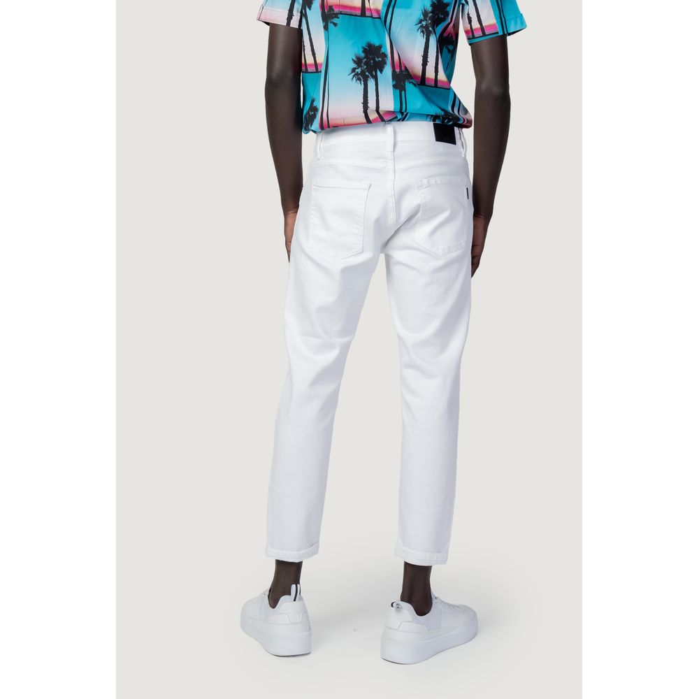 White Cotton Skinny Jeans