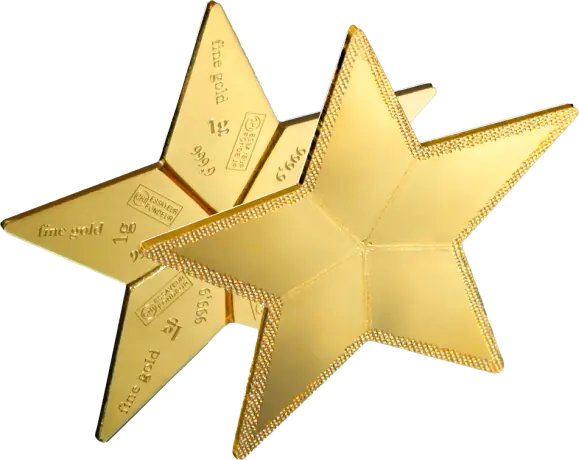 5 x 1 g CombiBar™ Stella Oro Valcambi – Oro Puro .9999 (In Scatola Regalo)
