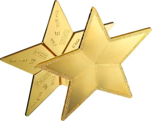 5 x 1 g CombiBar™ Stella Oro Valcambi – Oro Puro .9999 (In Scatola Regalo)