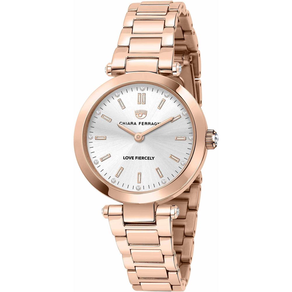 Multicolor Stainless Steel Dress Watch