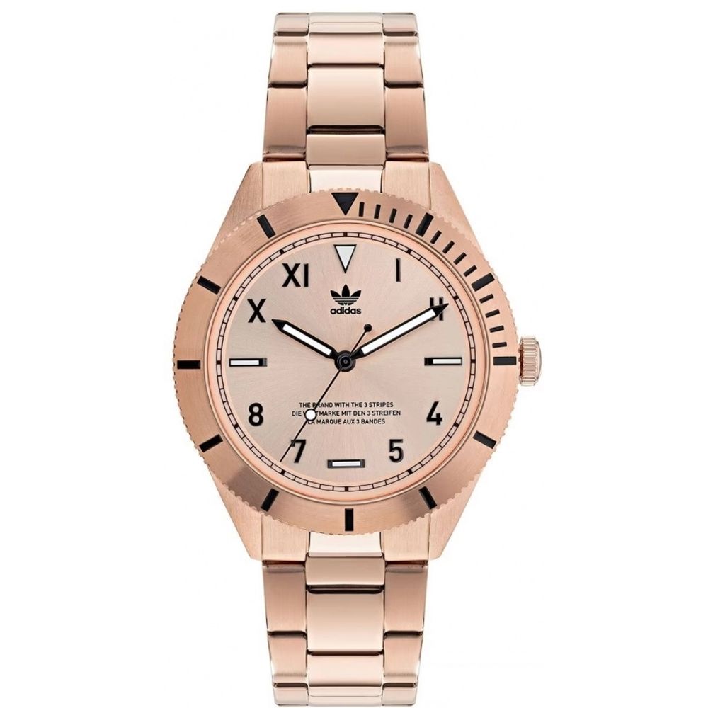 Multicolor Stainless Steel Dress Watch