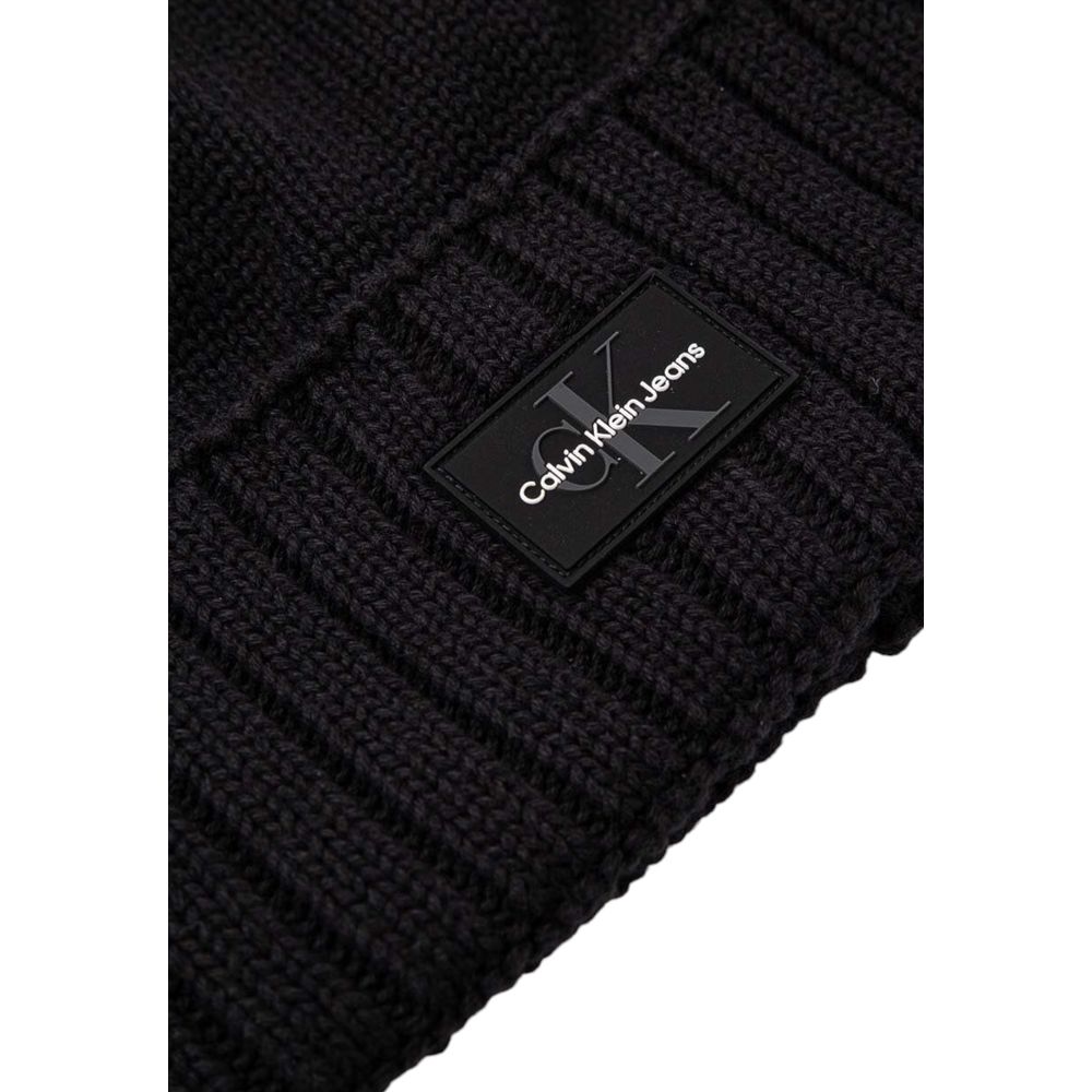 Black Cotton Cap (Baseball Hat)
