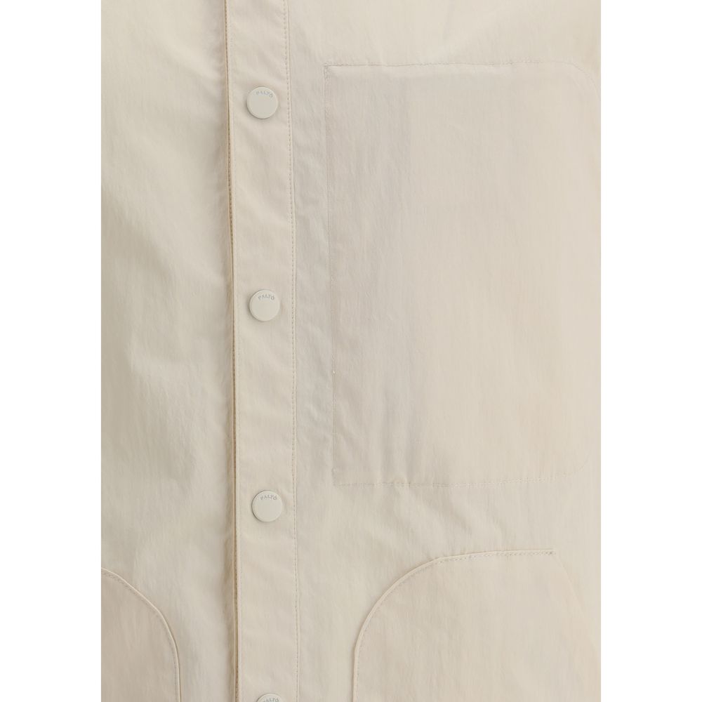 Beige Polyester Jackets And Coat