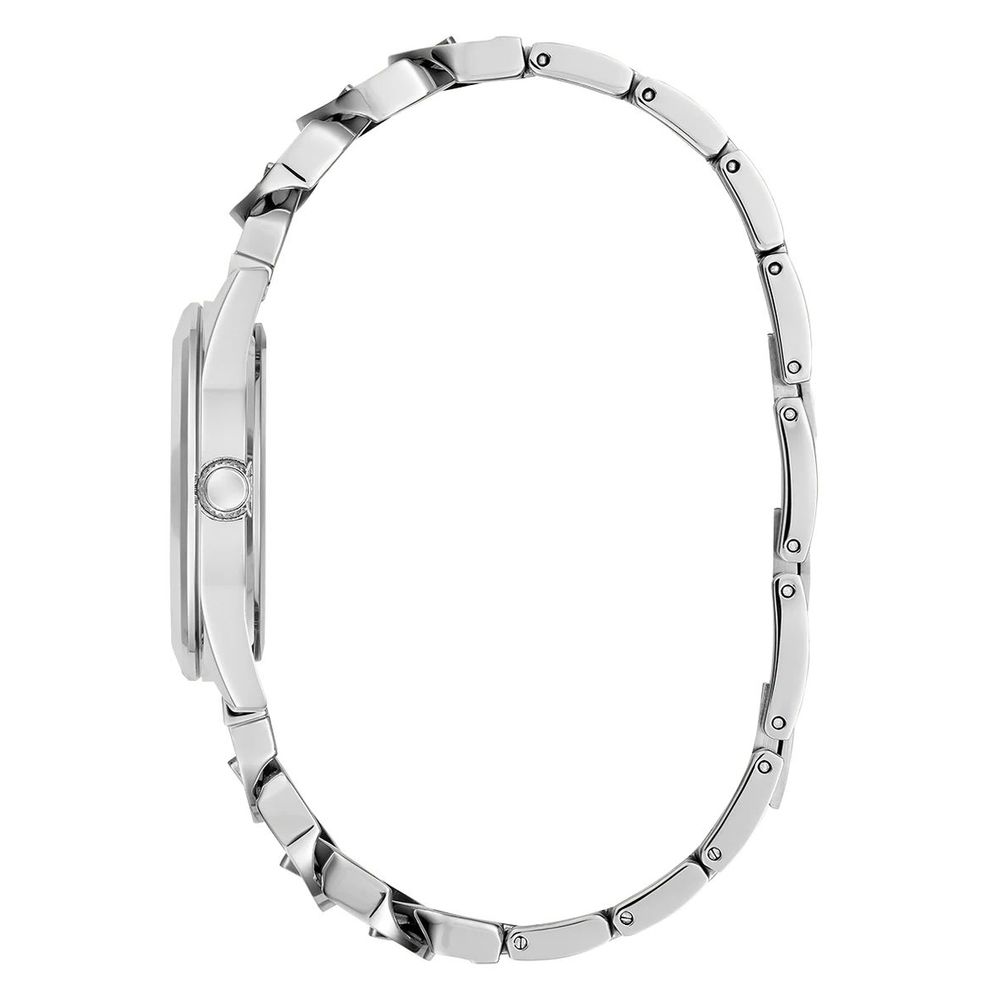 Gray Stainless Steel Dress Watch
