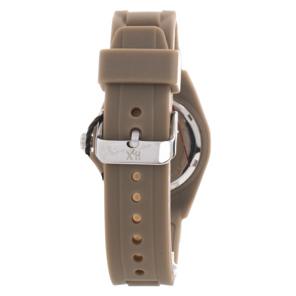 Brown Rubber Sport Watch