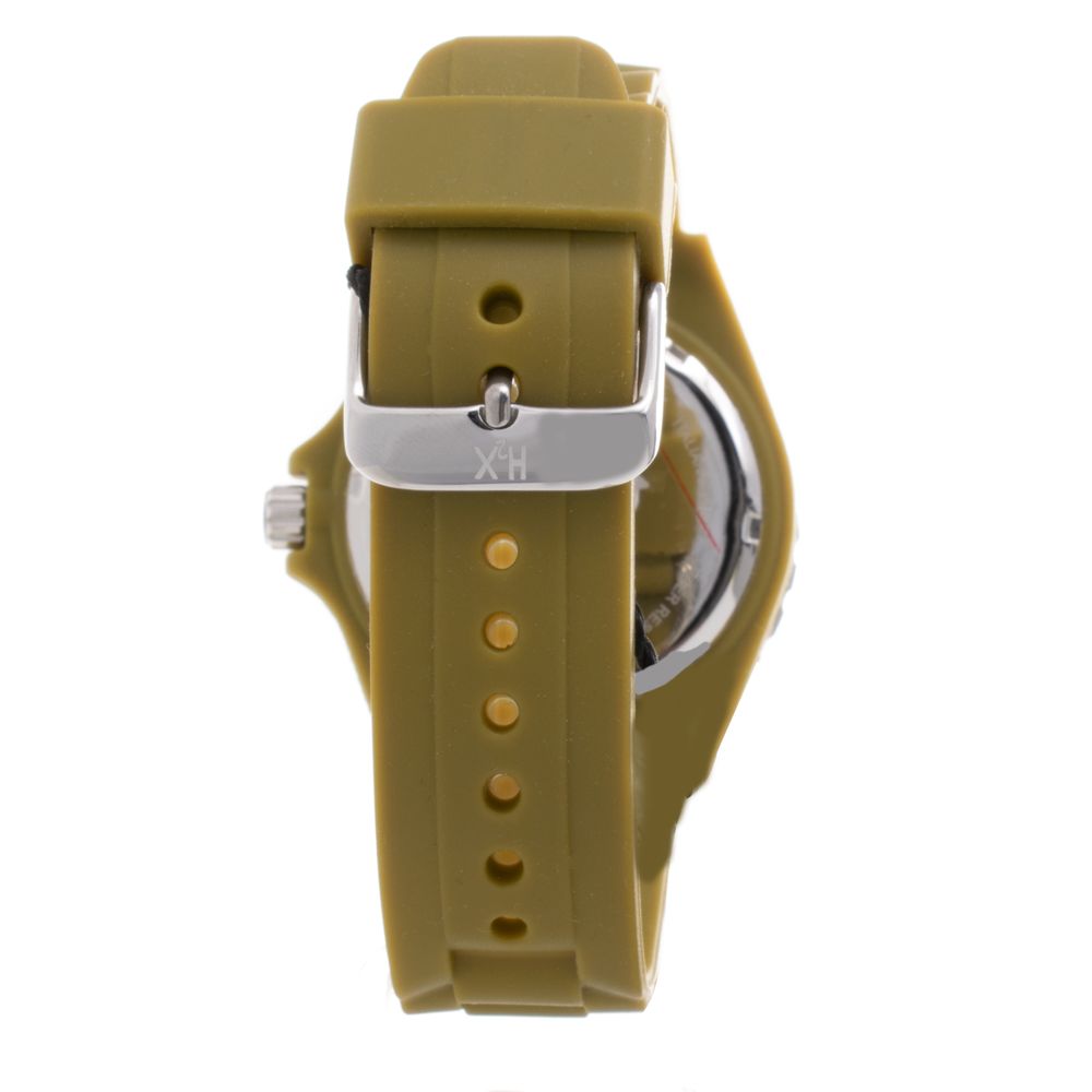 Brown Rubber Sport Watch